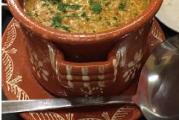 Menú especial de la casa